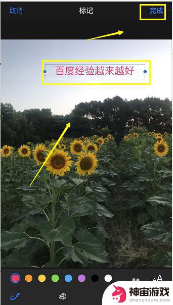 苹果手机如何在照片上加文字