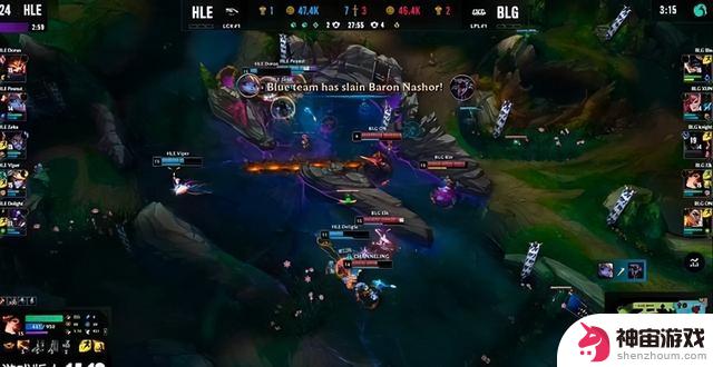 LPL一号种子实力突出！BLG以3-1战胜HLE晋级S14四强LOL-S14