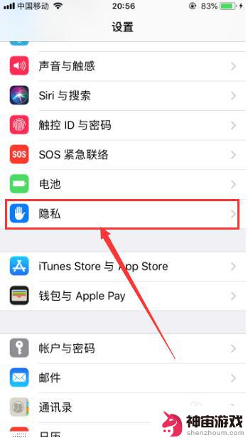 如何给苹果手机设置隐私